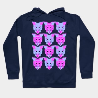 Litter of Kittens, Bold pink Hoodie